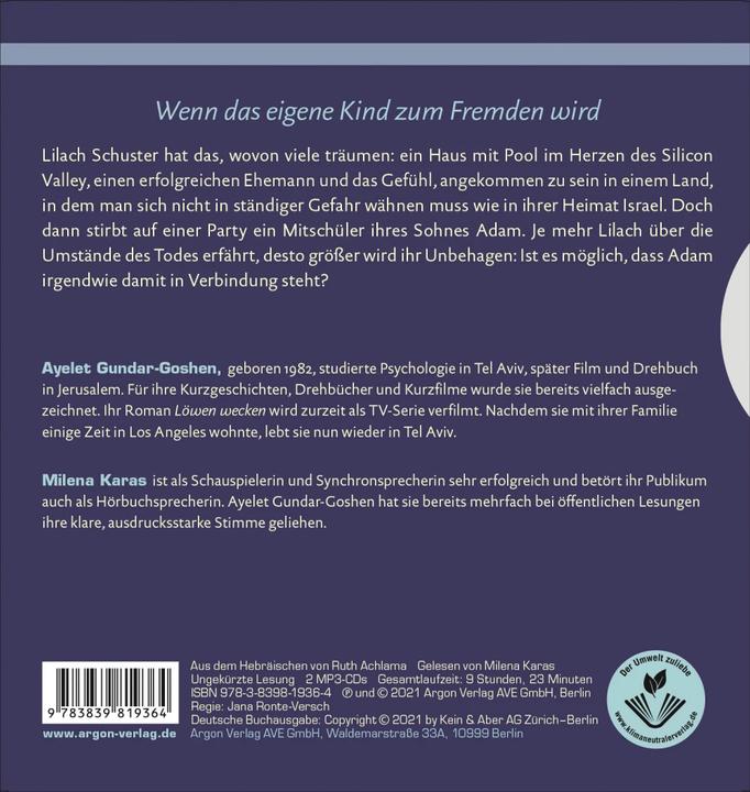 Produktbild Wo der Wolf lauert (Ayelet Gundar-Goshen, Milena Karas, Ruth Achlama, Deutsch)