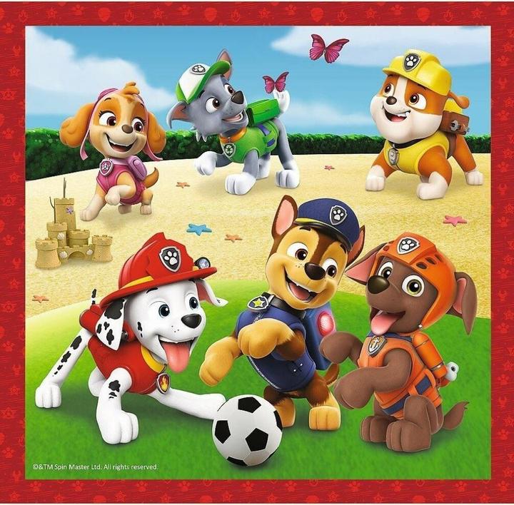 Produktbild Vedes PAW Patrol 3in1 Puzzle (106 Teile)