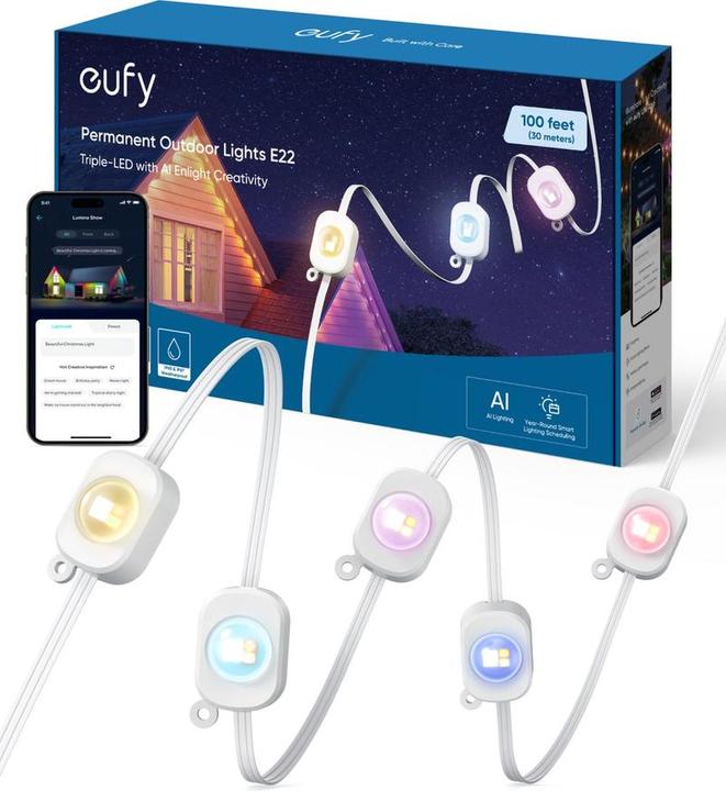 Image du produit eufy Lumière permanente d'extérieur, 15m (15 m)