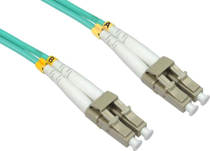 Produktbild Cables Direct 5M LC-LC 50/125 MMDOM4 FIB CAB AQUA