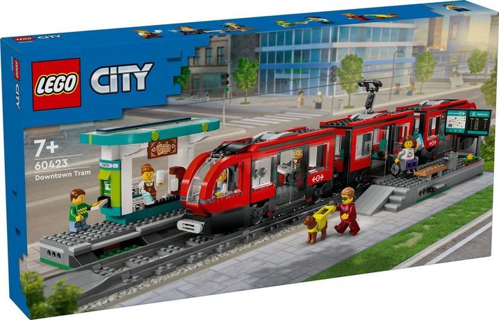 Produktbild LEGO City End-Of-Live Set Strassenbahn mit Haltestelle - 60423 NEU! Teile 811x (60423)