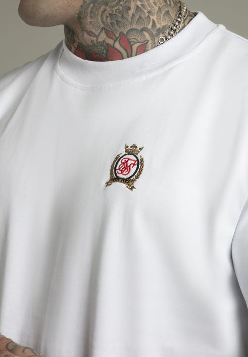 Immagine prodotto Siksilk Maglietta oversize di colore bianco (M)
