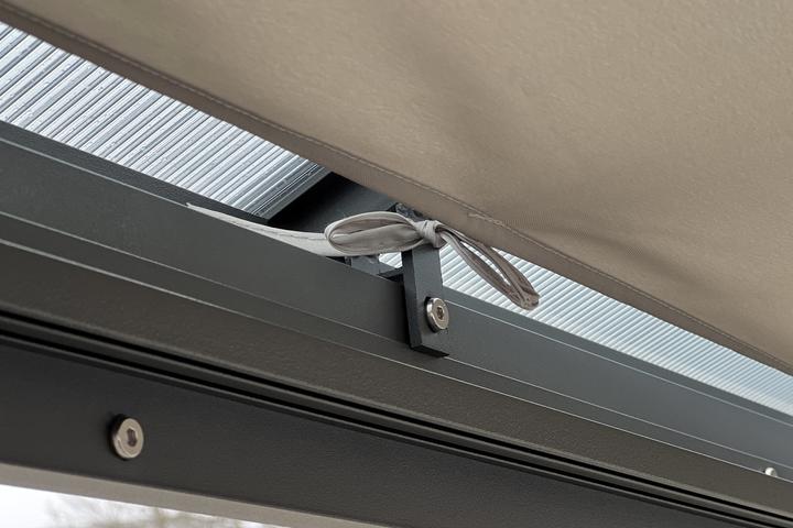 Image du produit Leco Voile de protection solaire pour pavillon professionnel (365 cm, 300 cm)