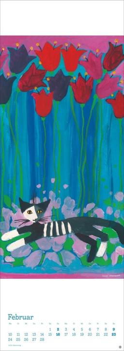 Produktbild Heye Rosina Wachtmeister Vertical Kalender 2025 (24,5 x 69 cm, Harter Einband, Deutsch)