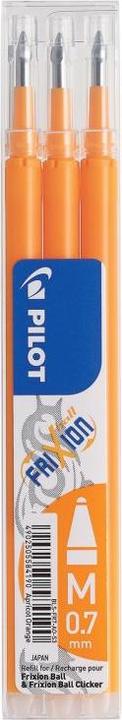 Pilot FriXion Recharge Set à 3 (Recharger, Orange, 0.35 mm)