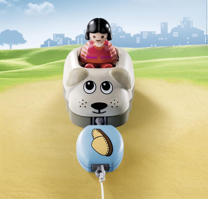 Actual product image Playmobil 70406 Dog train (70406, Playmobil 1.2.3)