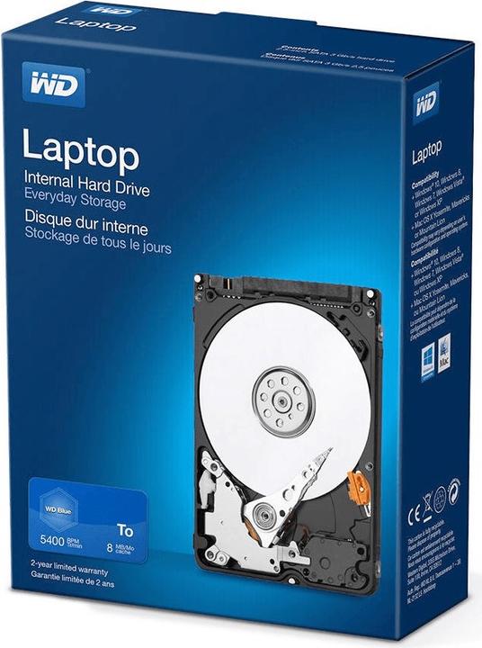 Produktbild WD Blue Retail (2 TB, 2.5", CMR)