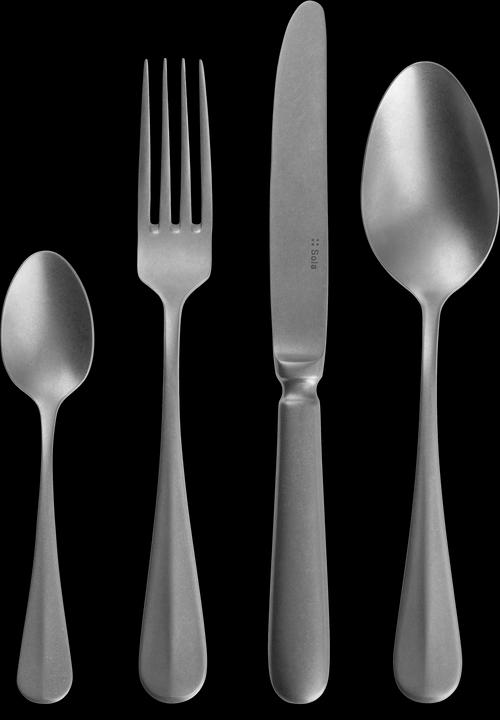 Sola Baguette Vintage Dessert/Brunchbesteck (24 Stück, Besteck Set)