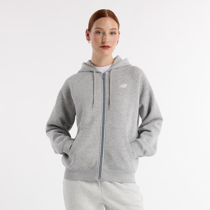 New Balance W Sport Fleece Logo Full Zip