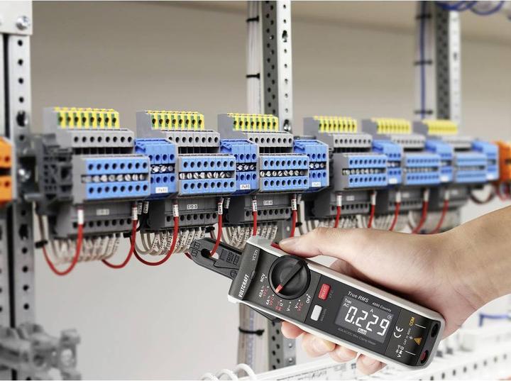 Produktbild Voltcraft VC371 Stromzange digital CAT III 600V Anzeige (Counts): 4000 (CAT III 600V)