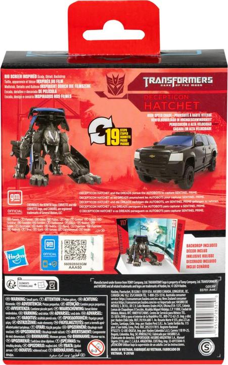 Produktbild Hasbro Transformers 3 Generations Studio Series Deluxe Class Decepticon Hatchet