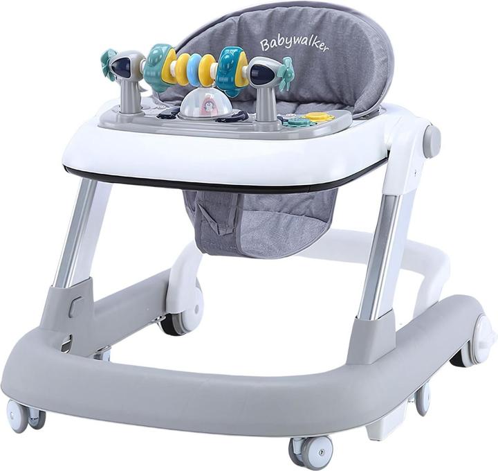 Hermex Lauflernhilfe Baby Walker Lauflernwagen Laufwagen Gehfrei Laufhilfe Kleinkinder