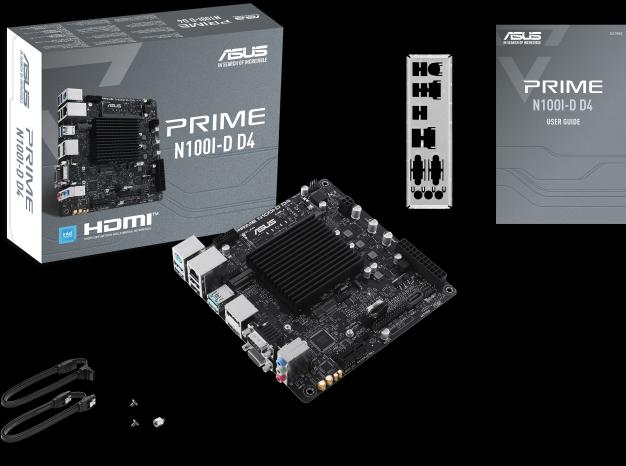 Immagine prodotto ASUS Prime N100I-D D4 (NA (CPU integrata), Mini-ITX)