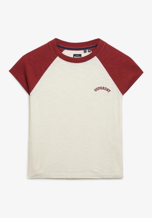 Image du produit Superdry T-shirt en coton bio à manches raglan et à logo Essential (12)