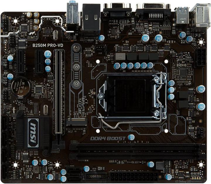 Image du produit MSI B250M Pro-VD (LGA 1151, Intel B250, mATX)