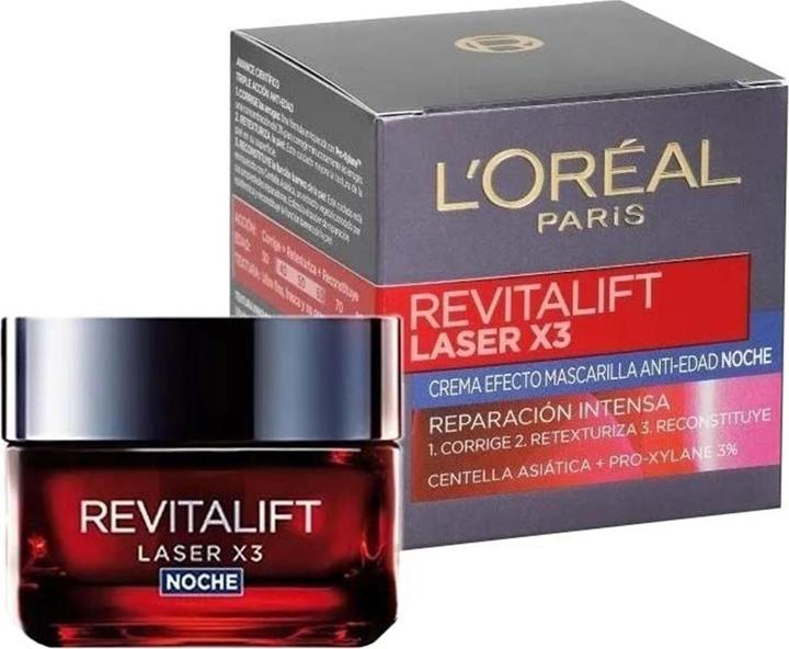 Immagine prodotto L'Oréal Paris REVITALIFT LASER X3 crema noche 50 ml (50 ml, Crema notte)