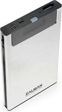 Produktbild Zalman ZM-VE200, USB 2.0, eSATA, silber