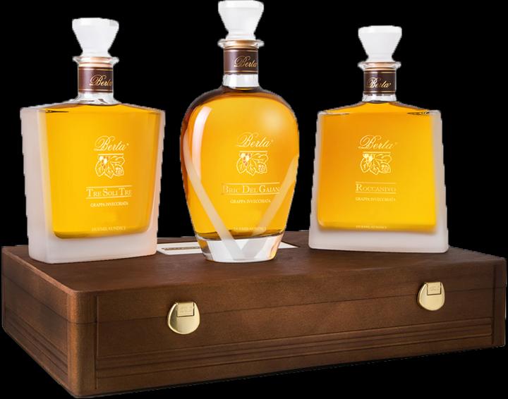 Actual product image Berta La Cassetta Tre Selezioni (1 x 70 cl)