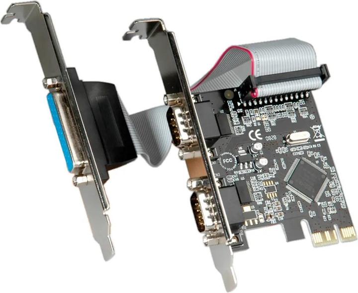 Produktbild Value PCI-Express-Karte, 2x Seriell RS232, D-Sub 9, 1x Parallel EPP/ECP