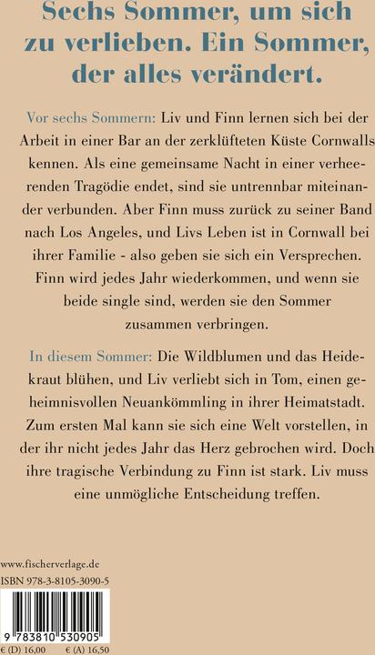 Produktbild Sieben Sommer (Deutsch, Paige Toon, 2024)