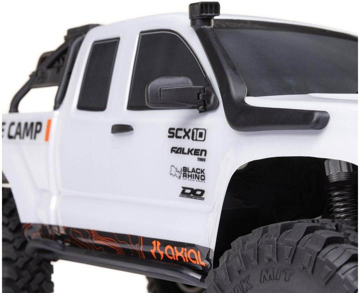 Image du produit Axial Scale Crawler SCX10 III Base Camp ARTR, Blanc (Presque prêt à être conduite)