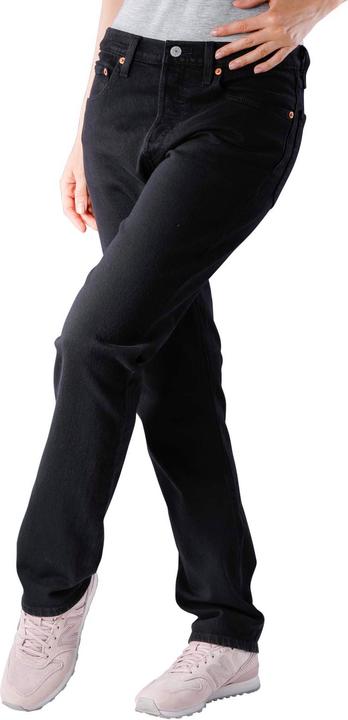 Actual product image Levis 501 Jeans crop black heat (W28/L28)
