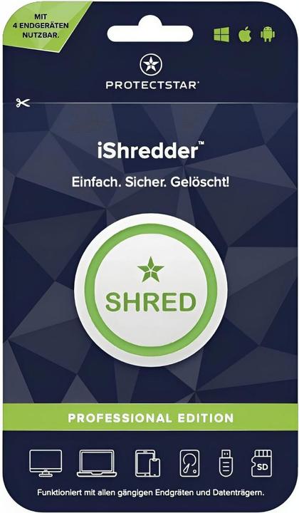 Produktbild Protectstar iShredder Professional Edition (12 Monate)