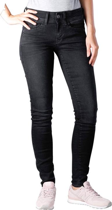 Immagine prodotto G-Star Lynn Mid Skinny Elto Nero Superstretch grigio polveroso (W30/L30)