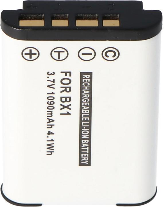 Image du produit AccuCell Akku passend für Sony NP-BX1, Cyber-shot DSC-RX100, kein Original Akku