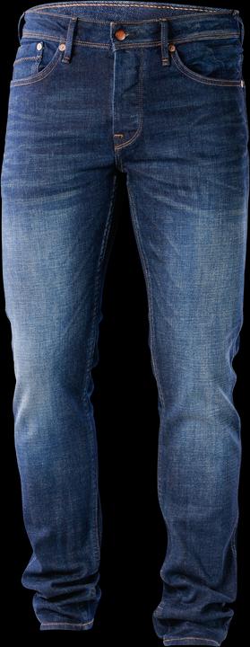 Actual product image Pepe Jeans Hatch Slim 12oz worn in cross denim (W30/L34)