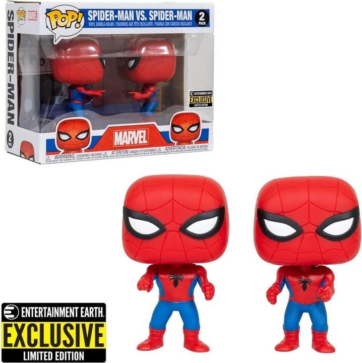 Actual product image Funko POP! 2-Pack Spider-Man Imposter - Spider-Man vs.