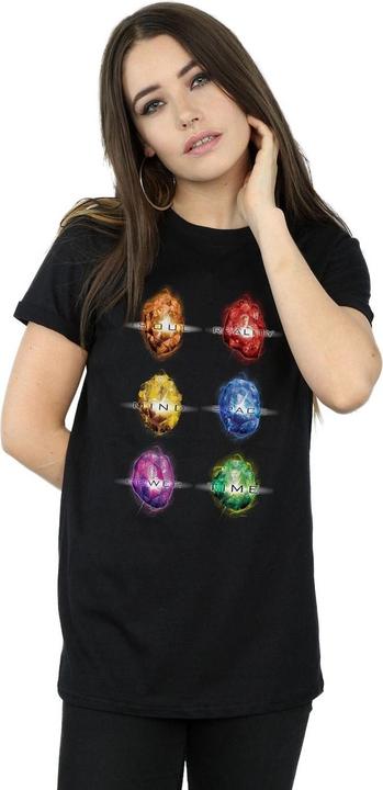Produktbild Avengers Infinity War Infinity Stones Baumwolle Boyfriend TShirt (XXL)