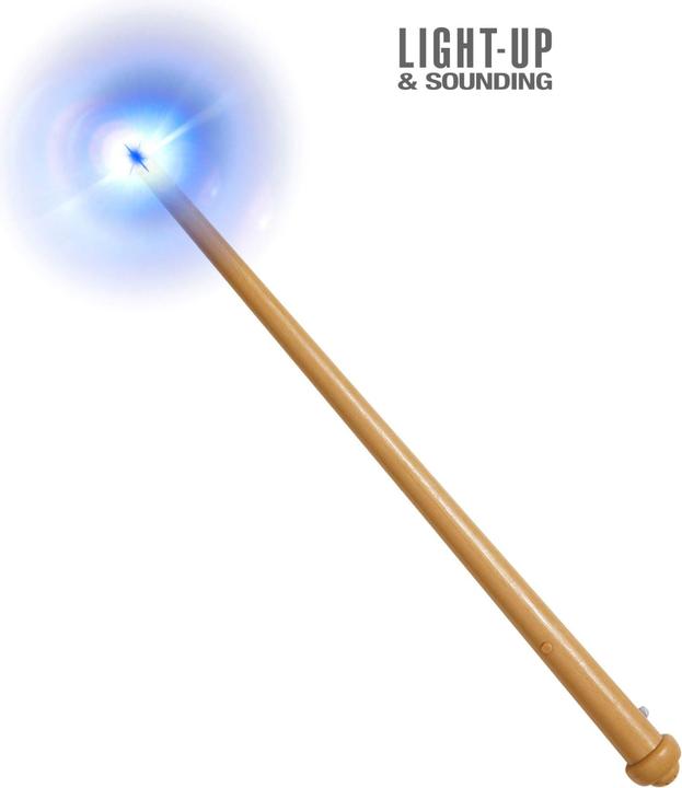 Magni Unbekannt AC0111 Harry Potter Magischer Zauberstab Mit Licht Und Sound 36 cm, Mehrfarbig, Einheitsgr