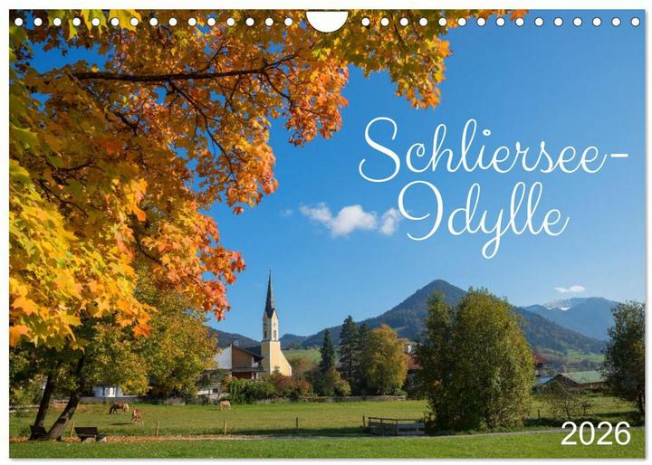 Image du produit Schliersee-Idylle (Wandkalender 2026 DIN A4 quer), Monatskalender (A4, Allemand)