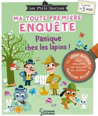 Image du produit Larousse jeunesse Panique chez les lapins! (Français, Lebrun Sandra, 2024)