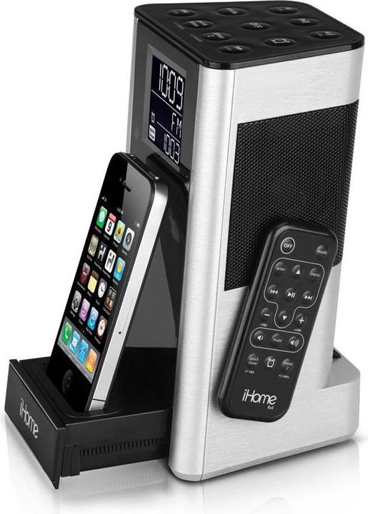 Image du produit iHome iP39 Kitchen Speaker- Premier haut-parleur iPod & iPhone pour la cuisine, son stéréo, radio (Fonctionnement sur secteur)