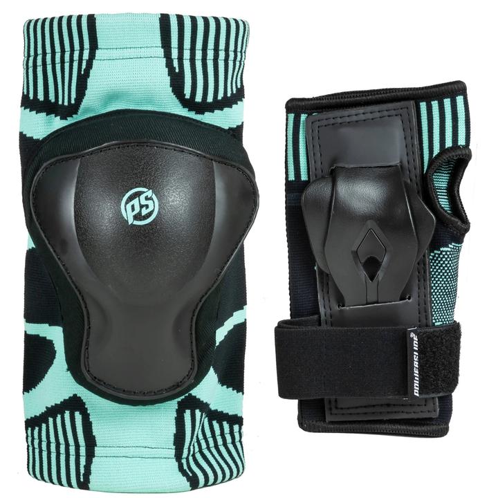 Immagine prodotto Powerslide Onesie Donna Doppio Set (Taglia unica, Protezioni per i polsi, Esemplare unico)