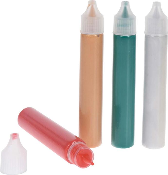 Produktbild Fs-Star Wachsmalkreide (Gold, Silber, Grün, Rot, 4 x)