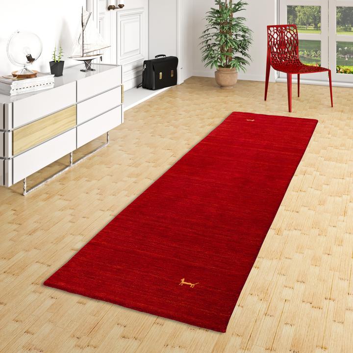 Produktbild Pergamon Natur Teppich Läufer Indo Nepal Gabbeh Shiva (70 x 300 cm)
