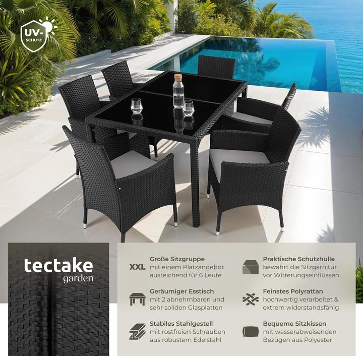 Image du produit tectake Salon de Jardin Porto