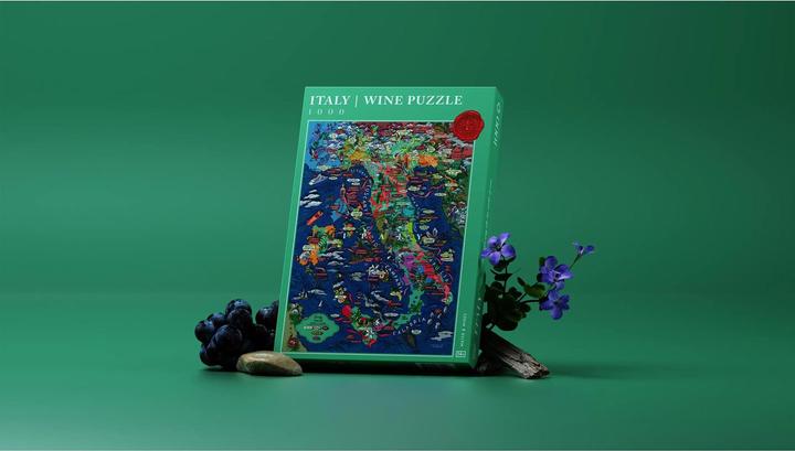 Produktbild Water & Wines Puzzle Wine Italy lindgrün (1000 Teile)