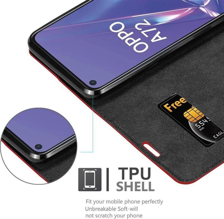 Produktbild Cadorabo Book Invisible Magnet Cover (Oppo A72)