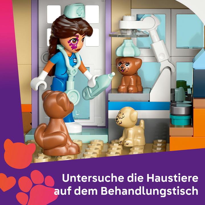 Produktbild LEGO Tierarztpraxis für Pferde und Haustiere (42651, LEGO Friends)