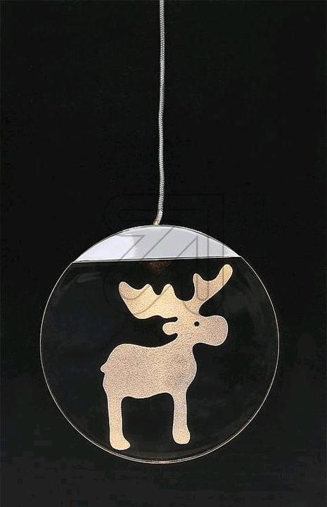 Produktbild Krinner LED-Fensterbild Elch 76103