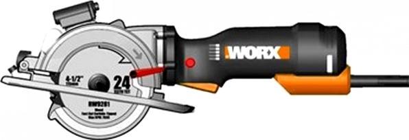 Image du produit Worx Pilarka tarczowa Pilarka tarczowa WX437 800W tarcza 120mm