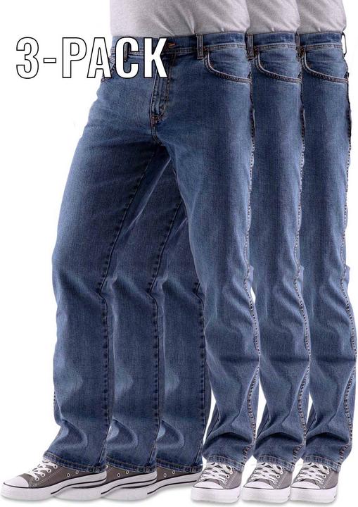 Produktbild Wrangler Texas Stretch Jeans stonewash 3-Pack (W34/L32)