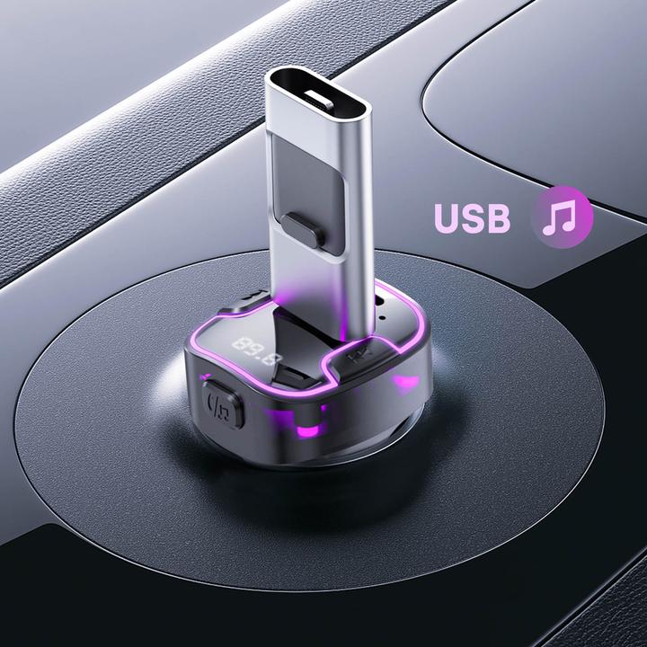 Immagine prodotto xO trasmettitore FM BCC12 Bluetooth MP3 caricatore per auto 3,1A nero