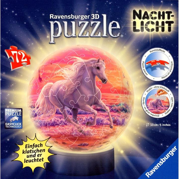 Produktbild Ravensburger Pferde am Strand (72 Teile)