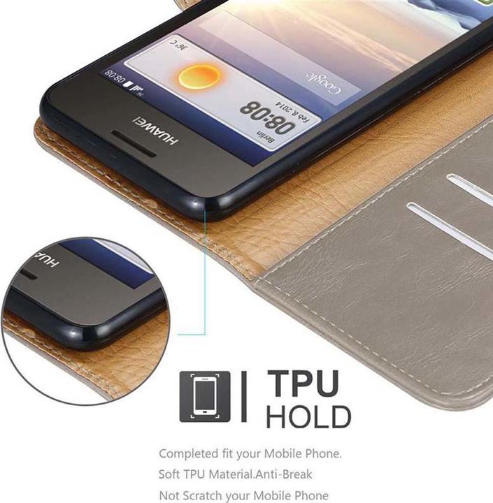 Immagine prodotto Cadorabo Copertina di lusso del libro (Huawei Ascend Y330)