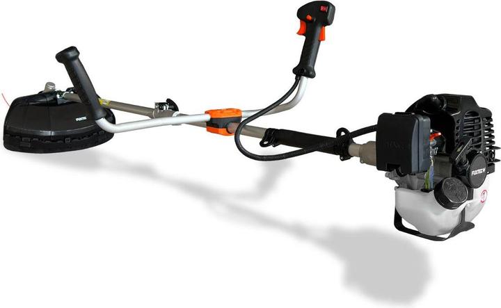 Fuxtec FX-MS125 2-Takt Motorsense (Trimmfaden, Metallschneideblatt)